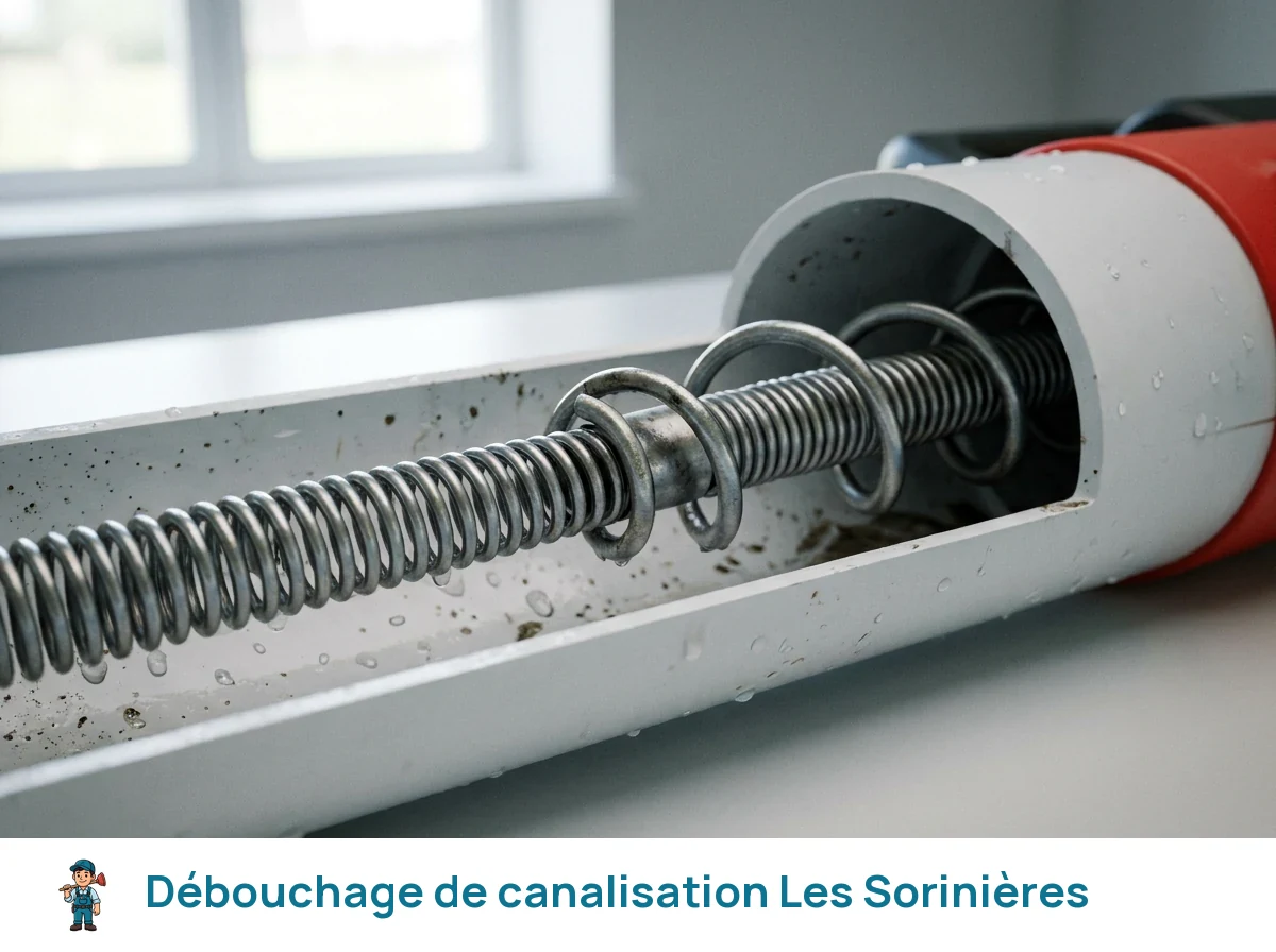 Débouchage de canalisation à Les Sorinières
