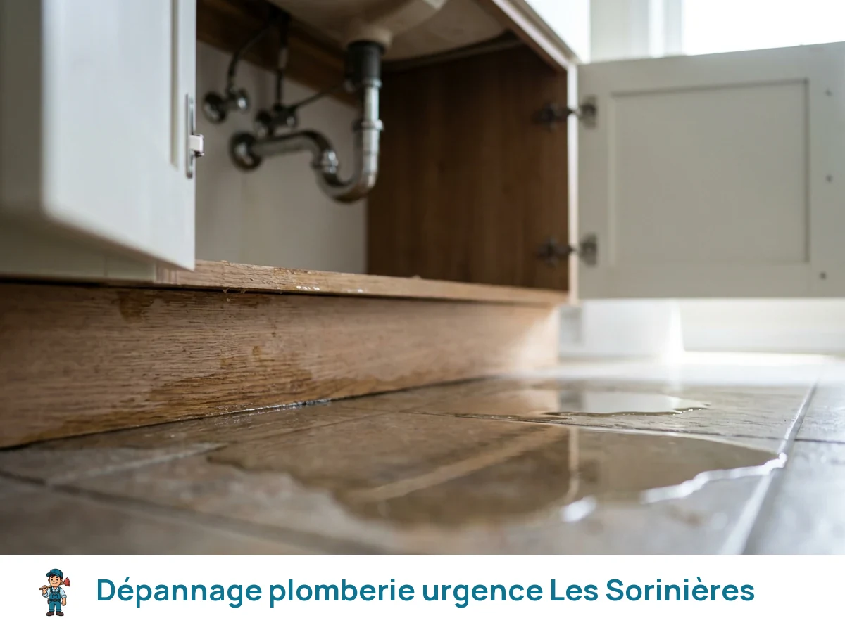 Dépannage plomberie urgence à Les Sorinières