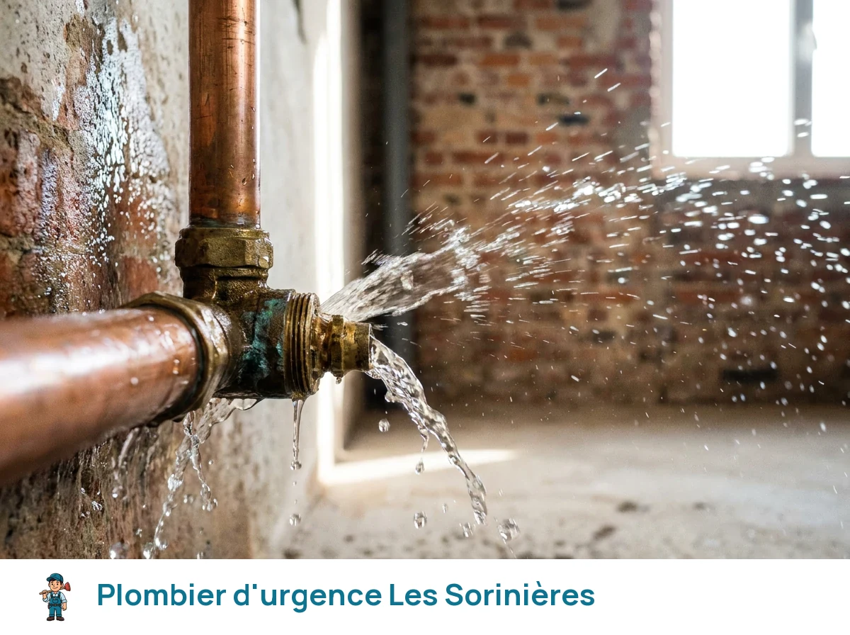 Plombier d'urgence à Les Sorinières