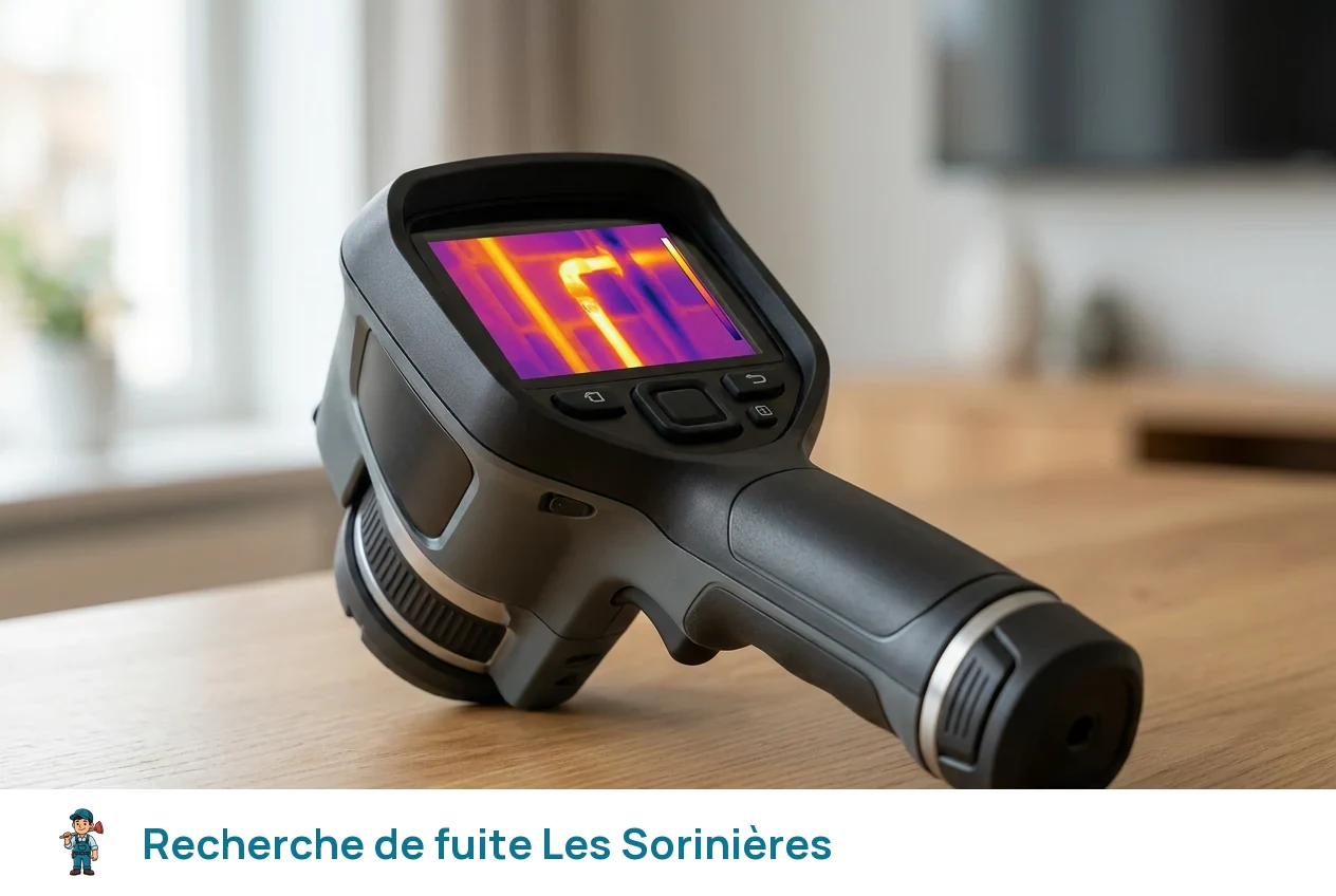 Recherche de fuite à Les Sorinières