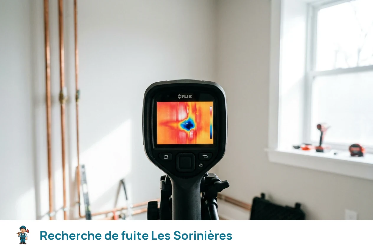 Recherche de fuite à Les Sorinières