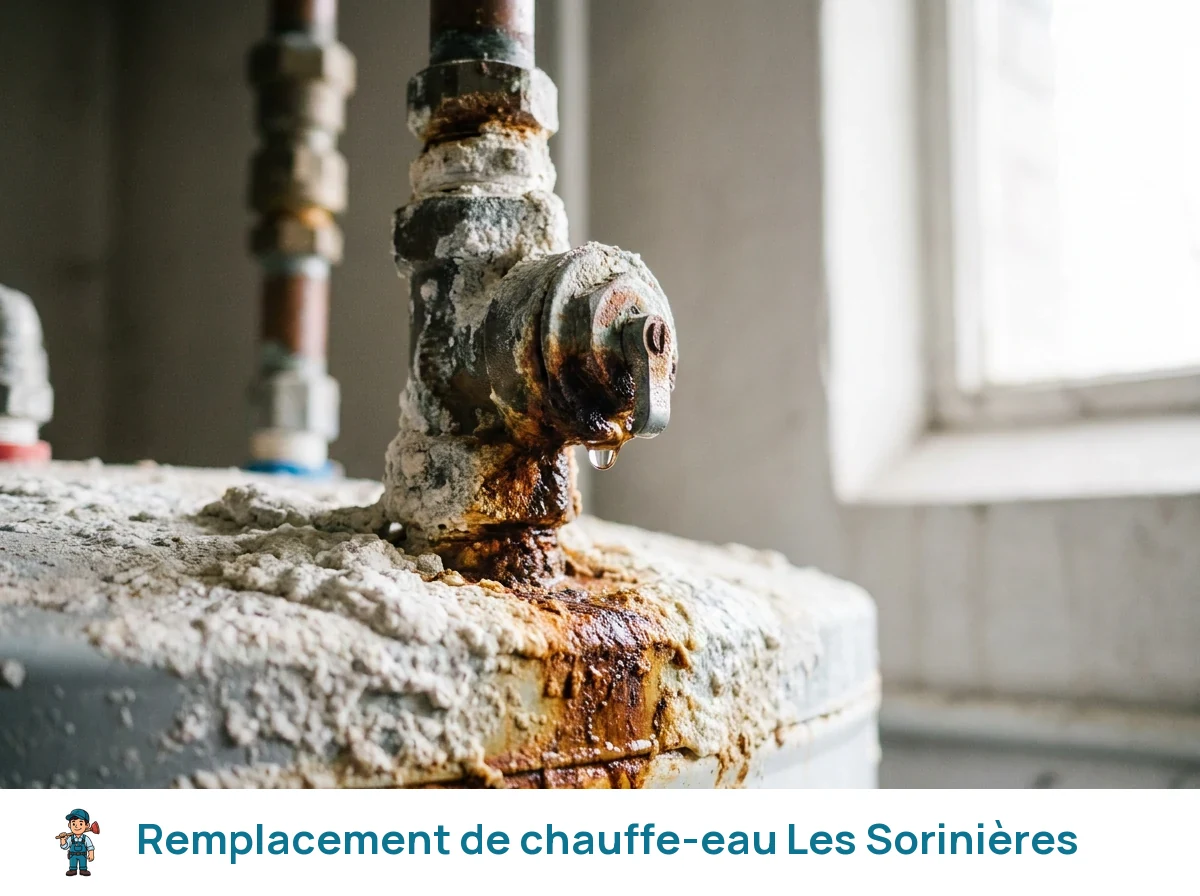 Remplacement de chauffe-eau à Les Sorinières