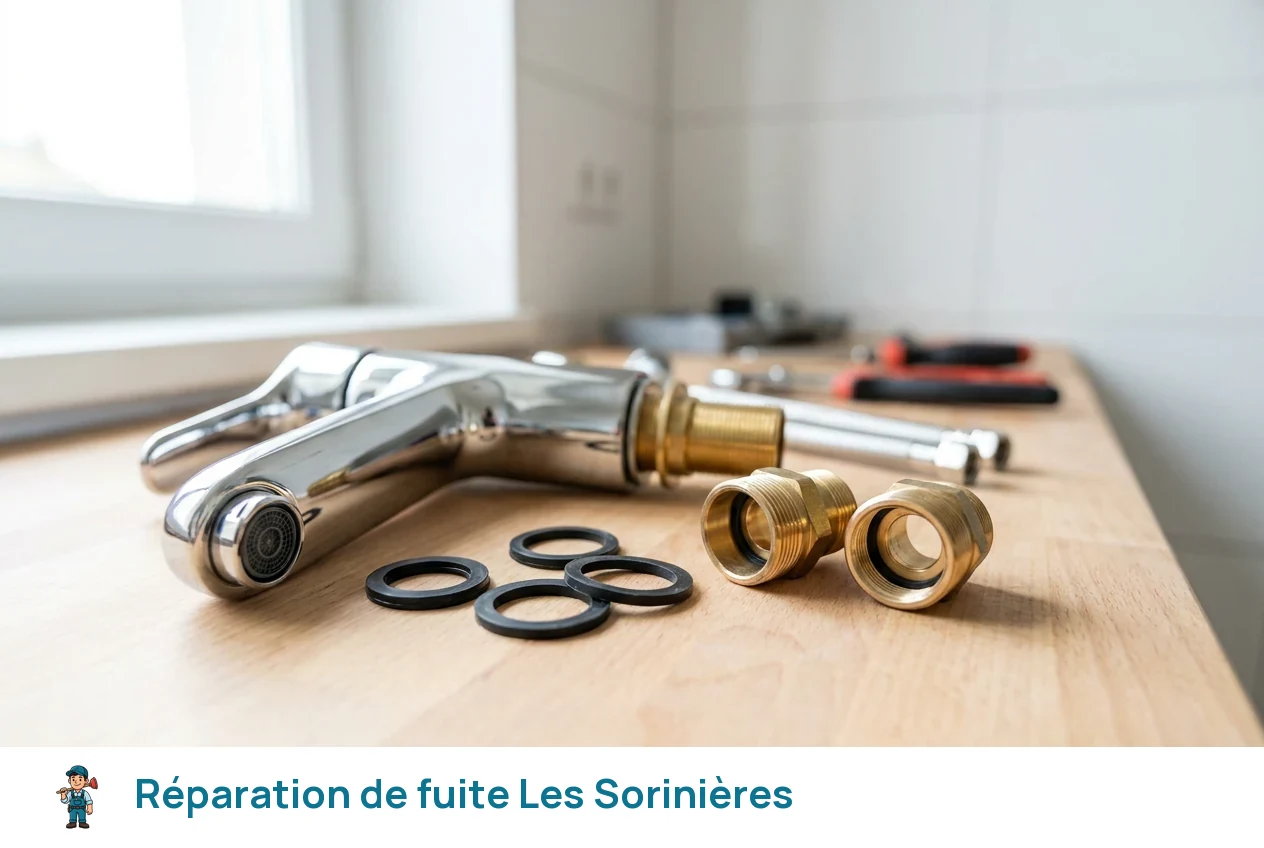 Réparation de fuite à Les Sorinières