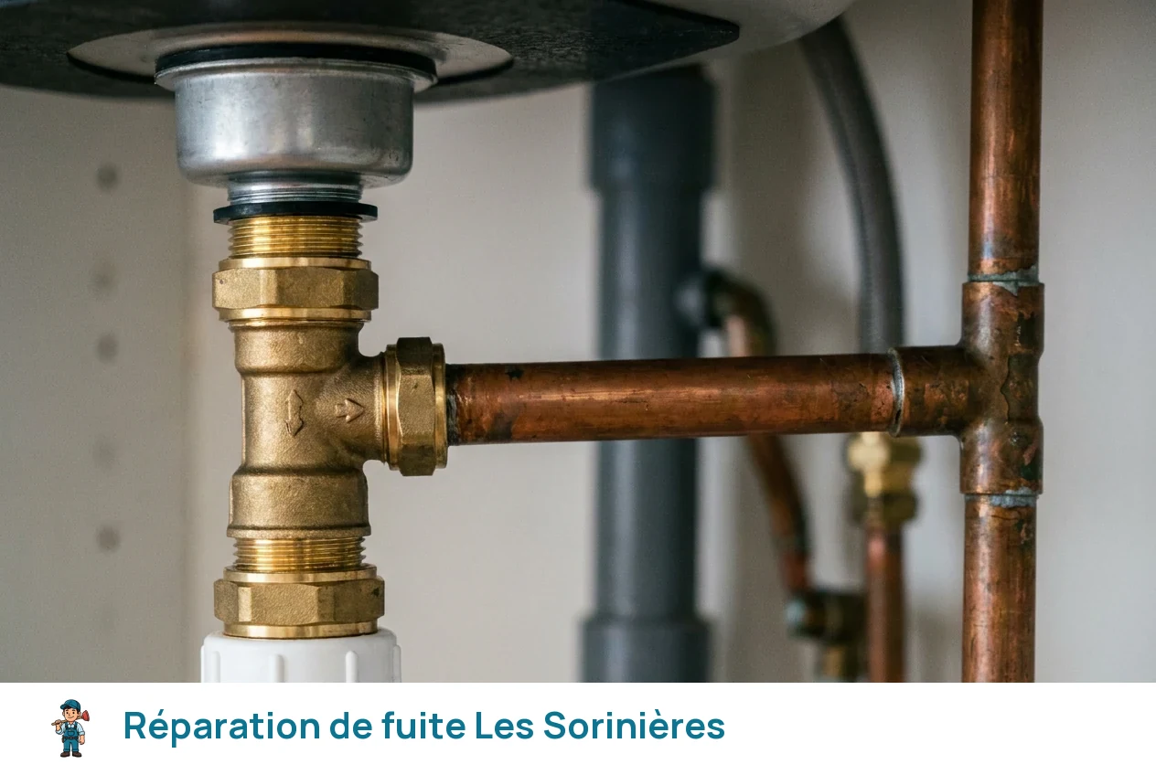 Réparation de fuite à Les Sorinières