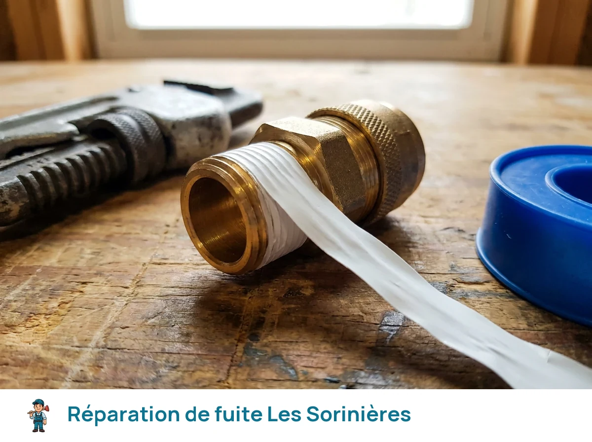 Réparation de fuite à Les Sorinières