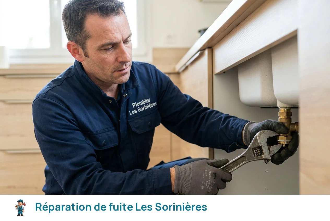 Réparation de fuite à Les Sorinières